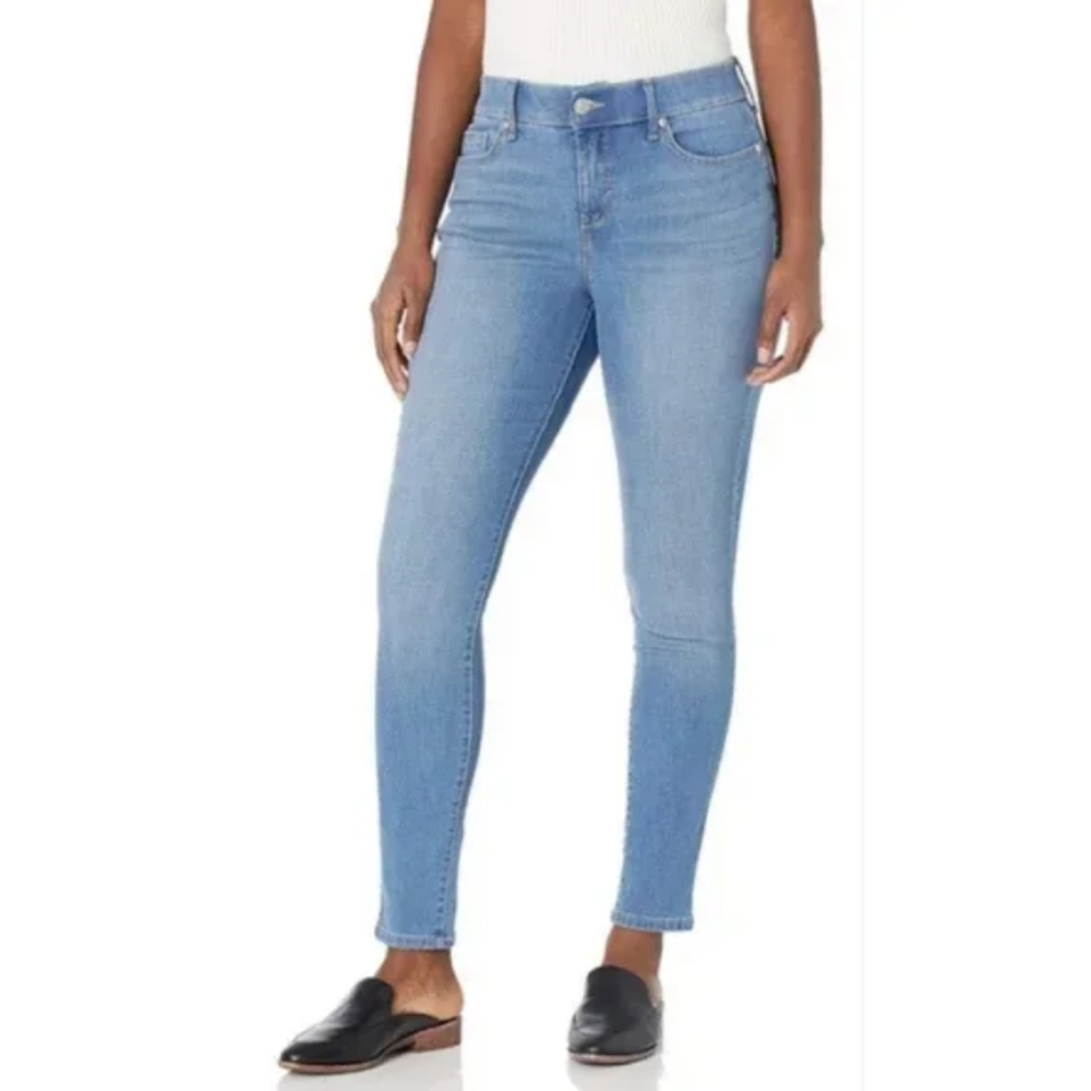 Gloria Vanderbilt Jeans Curvy Skinny Comfort Stretch Light Wash sz 4 - Picture 2 of 13